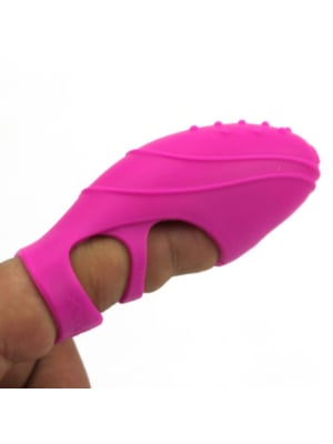 Finger Vibrator Finger Vibe G spot Stimulator Purple