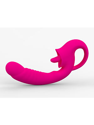 First generation tongue licking 10 Stimulations Pink