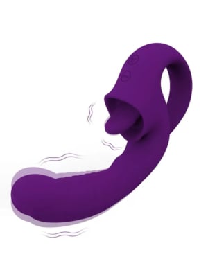First generation tongue licking 10 Stimulations Purple