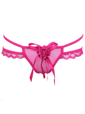 flower Mesh T-back G-string 