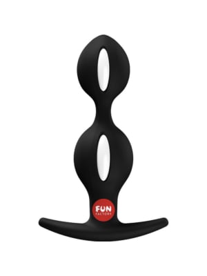 Fun Factory B-balls Duo Anal Plug Black *Bulk
