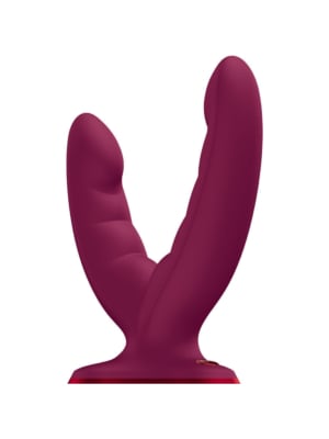 Fun Factory Ryde Double Dildo Wine Red