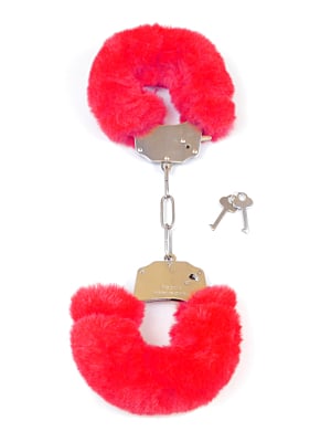 Furry Cuffs Red 