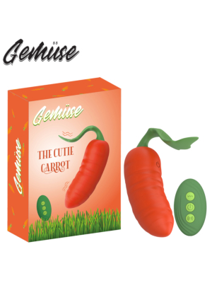 Gemüse - The Cutie Carrot- 9 Speed Vibrating Silicone Veggie