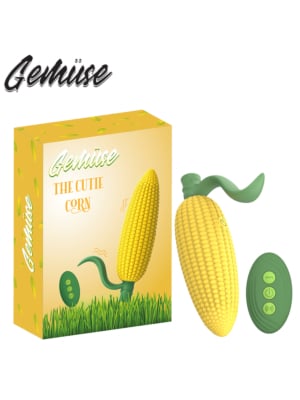 Gemüse - The Cutie Corn Cob - 9 Speed Vibrating Silicone Veggie