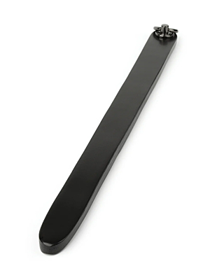 Hidden Desire Masters Real Leather Ruler - Black