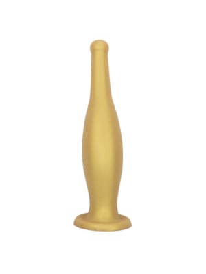 Gold Bottle Silicone Big Anal Butt Plug Thick Dildo