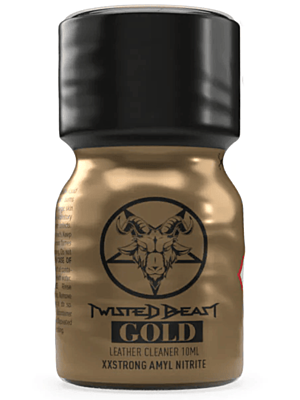 Leather Cleaner Poppers Twisted Beast 10ml Gold XXStrong