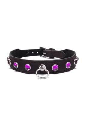Octane crystal collar - Hot Pink