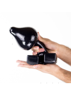 Πρωκτική Σφήνα Βινυλίου Heavyball Butt Plug 18 x 10 cm - Pluggiz