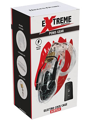 Hidden Desire Electro Cock Cage Remote Control