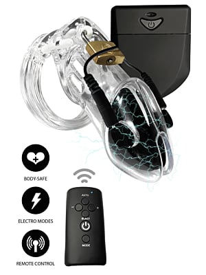 Hidden Desire Electro Cock Cage Remote Control