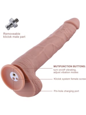 Hismith 11.8” Silicone Dildo