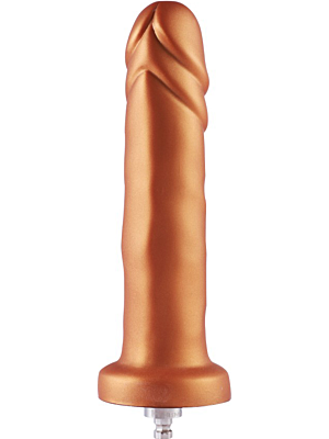Hismith Golden Silicone Dildo 17cm KlicLok connector system