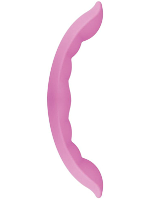Fallo doppio dip-double inside pleasure silicone pink