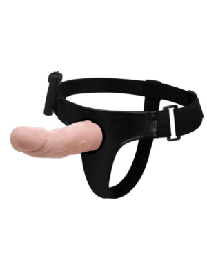 Hollow strap-on with Vibration