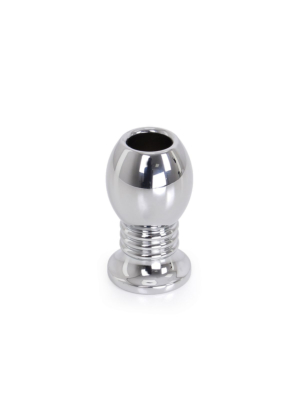Hollow Anal Plug Ribbed
