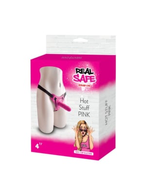 Γυναικεία Ζώνη Strap-On Hot Stuff (Ροζ) - Toyz4Lovers 
