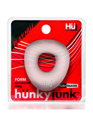 Form - Curvy Cockring - Clear Ice