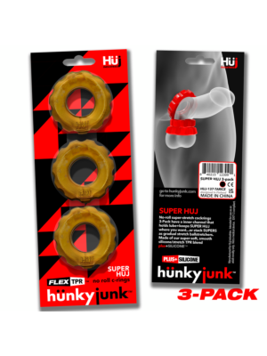 Super Huj C-Ring 3-pack Gold