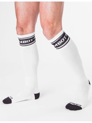 IDENTITY FOOTBALL SOCKS BOTTOM - WHITE - S/M
