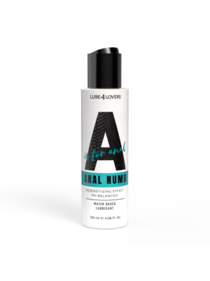 Lubrificant Water Based Anal Numb 120 ml
