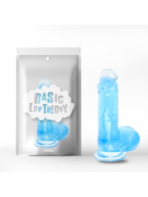 Chisa Euphoria Realistic Dildo 18 cm Blue