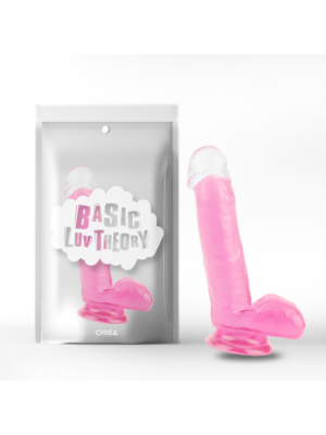 Sensual Thrill Realistic Dildo 17.7 cm Pink