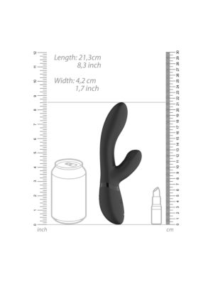 Kyra - Pulse Clitoral Rabbit - Black *bulk