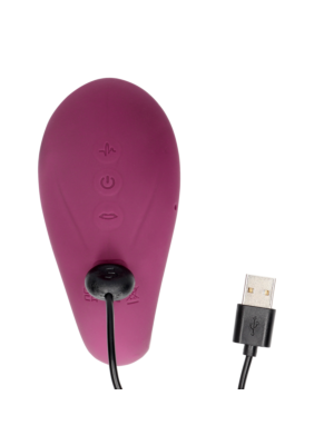 Twitch 3 - Rechargeable Vibrator and Suction - Purple