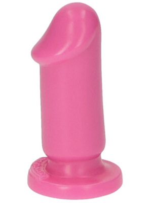 Πρωκτική Σφήνα Italian Cock με Βάση Βεντούζας 8 cm (Ροζ) - Toyz4Lovers