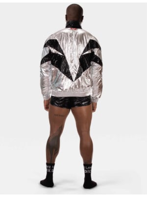 Barcode Berlin Jacket Frank Silver - Black M