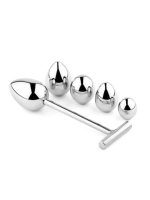 Jewellery - Metal Anal Plug - NO. 3