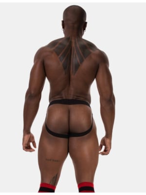 Barcode Berlin Jockstrap Let'S Play Black - Red