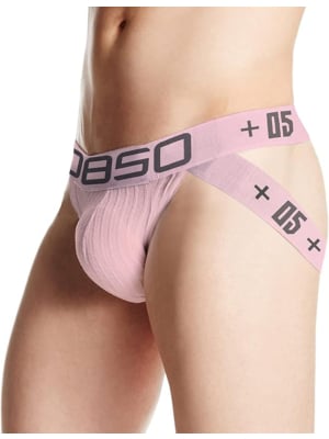 Cotton Jockstrap Mens Underwear Pink 
