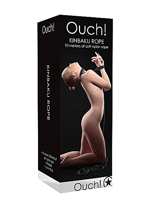 Ouch Kinbaku Rope - 10m - Black