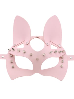 Pink Kink Mask with Spikes