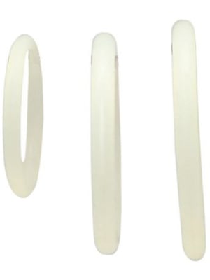 Δαχτυλίδια Πέους Σιλικόνης Timeless Cock Rings (3 pcs, Λευκά) - Toyz4Lovers