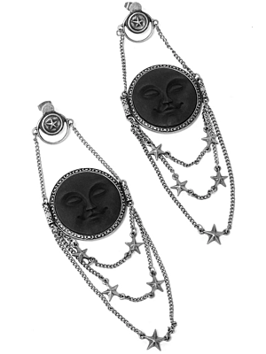 Dreaming Moon Earrings [S]