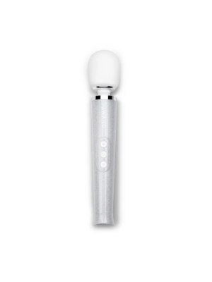 LE WAND – Petite All That Glimmers Wand Vibrator – White