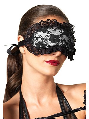 Lace & satin eyemask - Leg Avenue