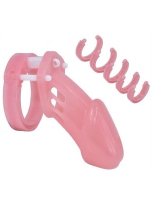 Locky Chastity Cage 8.3 x 3.5 cm Pink