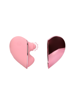 Tapping Heart Vibrator - Pink Arabesque Bulk