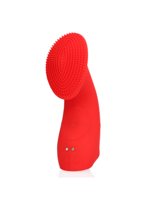 Textured Finger Vibrator - Sunrise Red