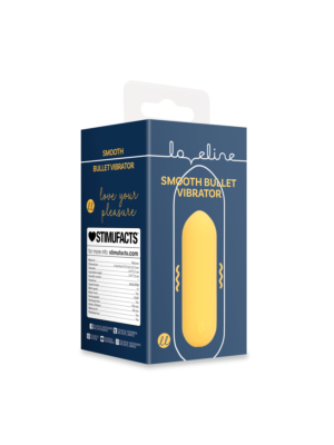 Smooth Bullet Vibrator - Sunpac Yellow