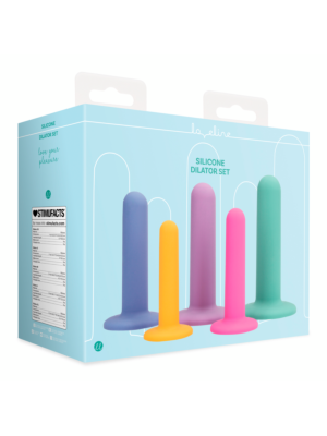 Silicone Anal Dilator Set - Multicolor