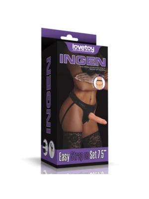 Lovetoy Ingen Easy Γυναικείο Στραπόν Σετ 19 cm