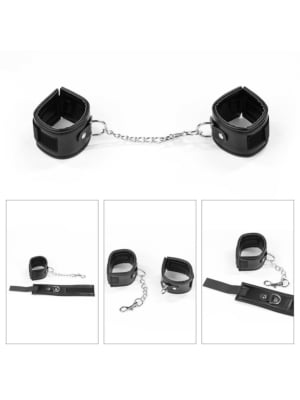 Lovetoy Deluxe Bondage Kit Black IV