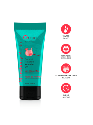 ORGIE - LUBE TUBE COCKTAIL STRAWBERRY MOJITO 50 ML