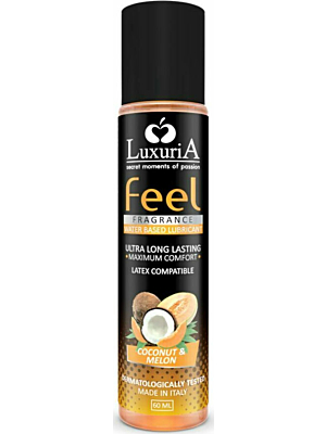 Luxuria Feel Long Lasting Water Based Lube Coconut & Melon 60 ml